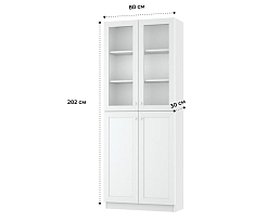 Изображение товара Книжный шкаф Билли 334 white ИКЕА (IKEA) на сайте adeta.ru